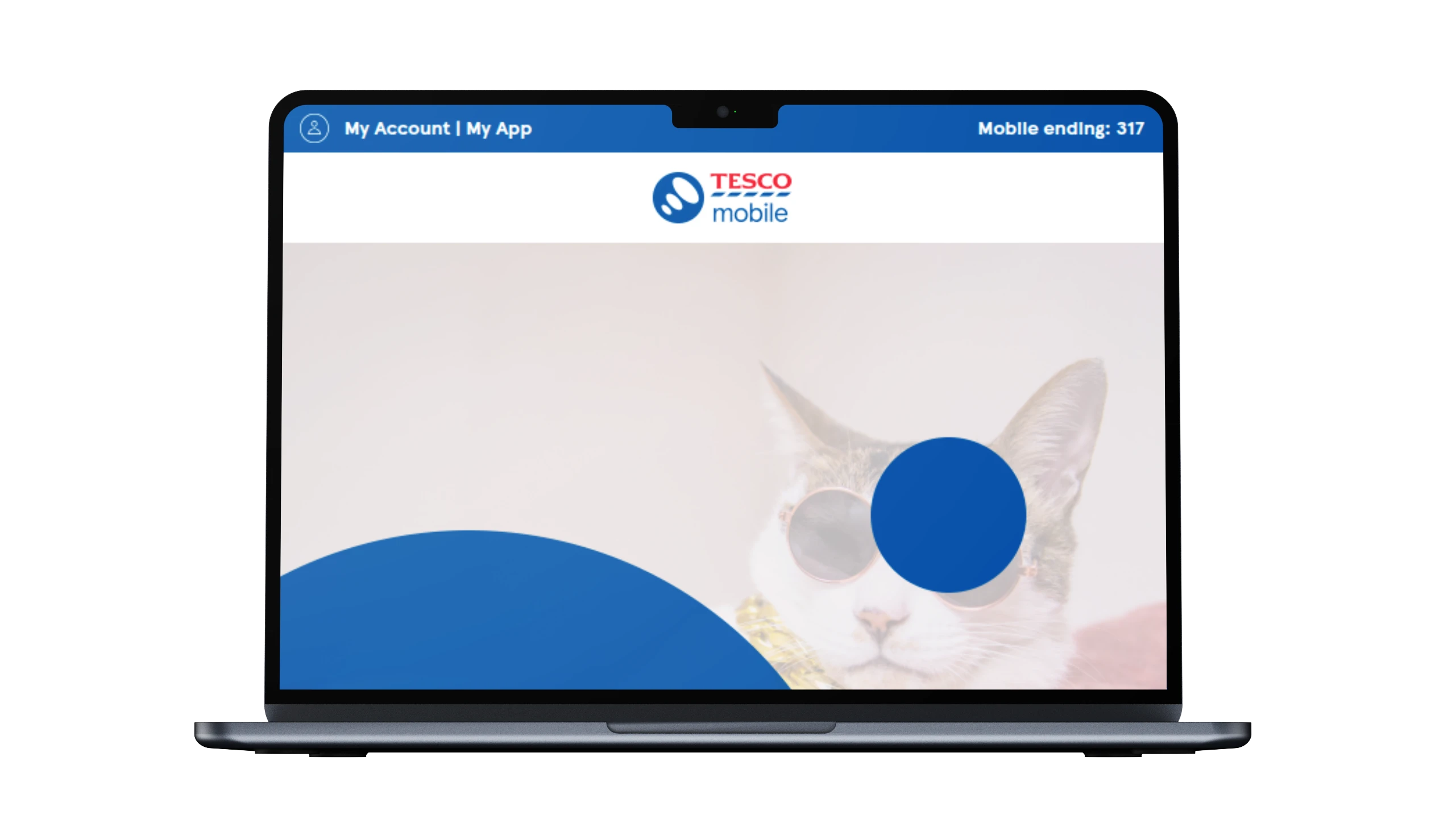 Mockup van de Tesco Mobile Mastertemplate 2026, ontwikkeld door Daan van der Vring